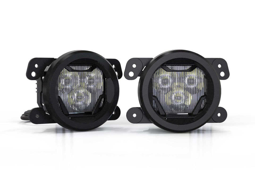 MOR 4BANGER HXB LED PODS SAE WIDE WHITE