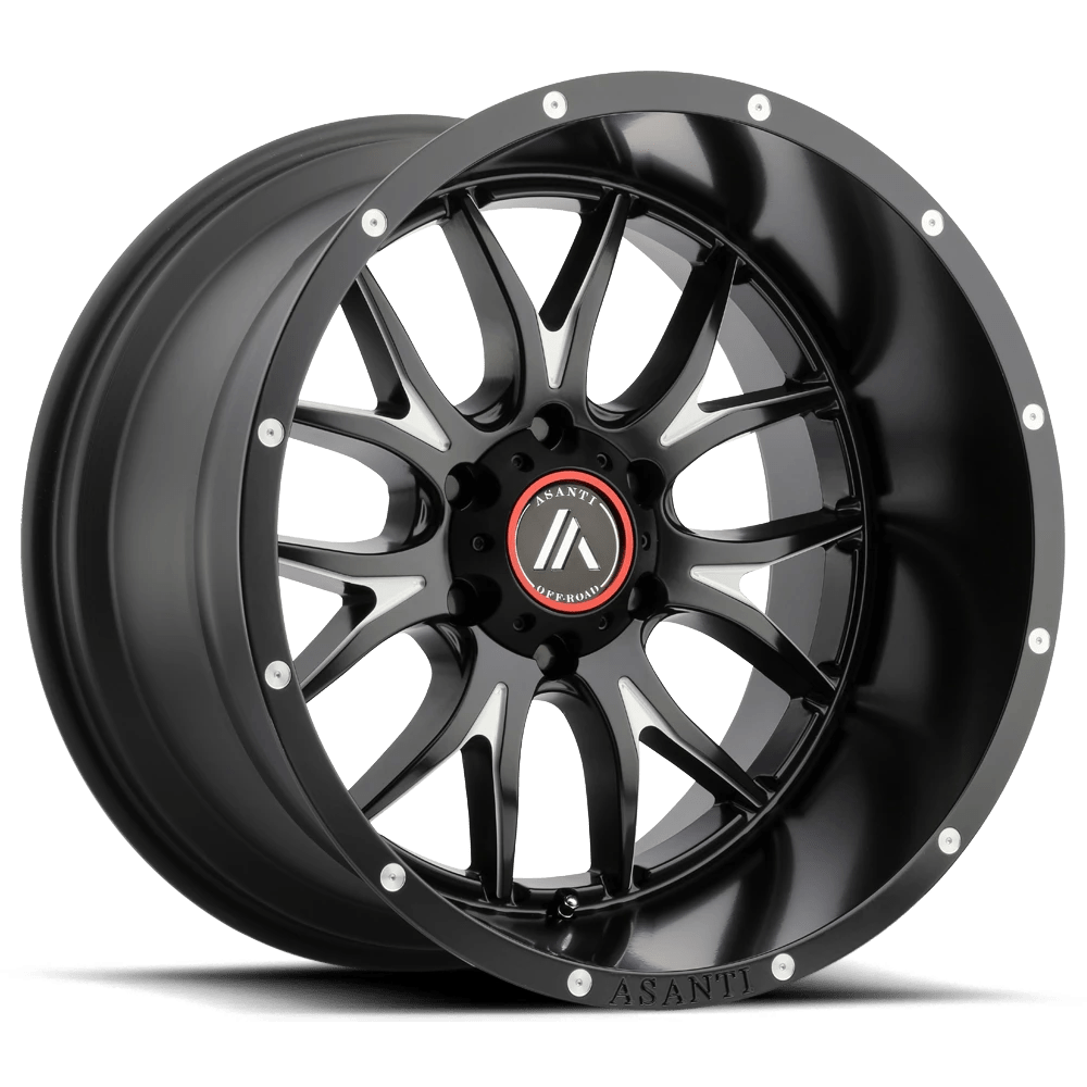 Asanti Off Road AB807 CARBINE Wheel | Satin Black Milled