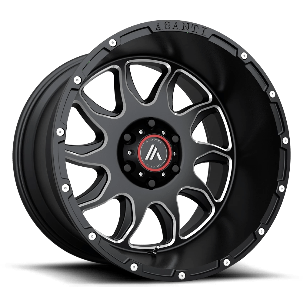 Asanti Off Road AB810 BALLISTIC Wheel | Gloss Black Milled