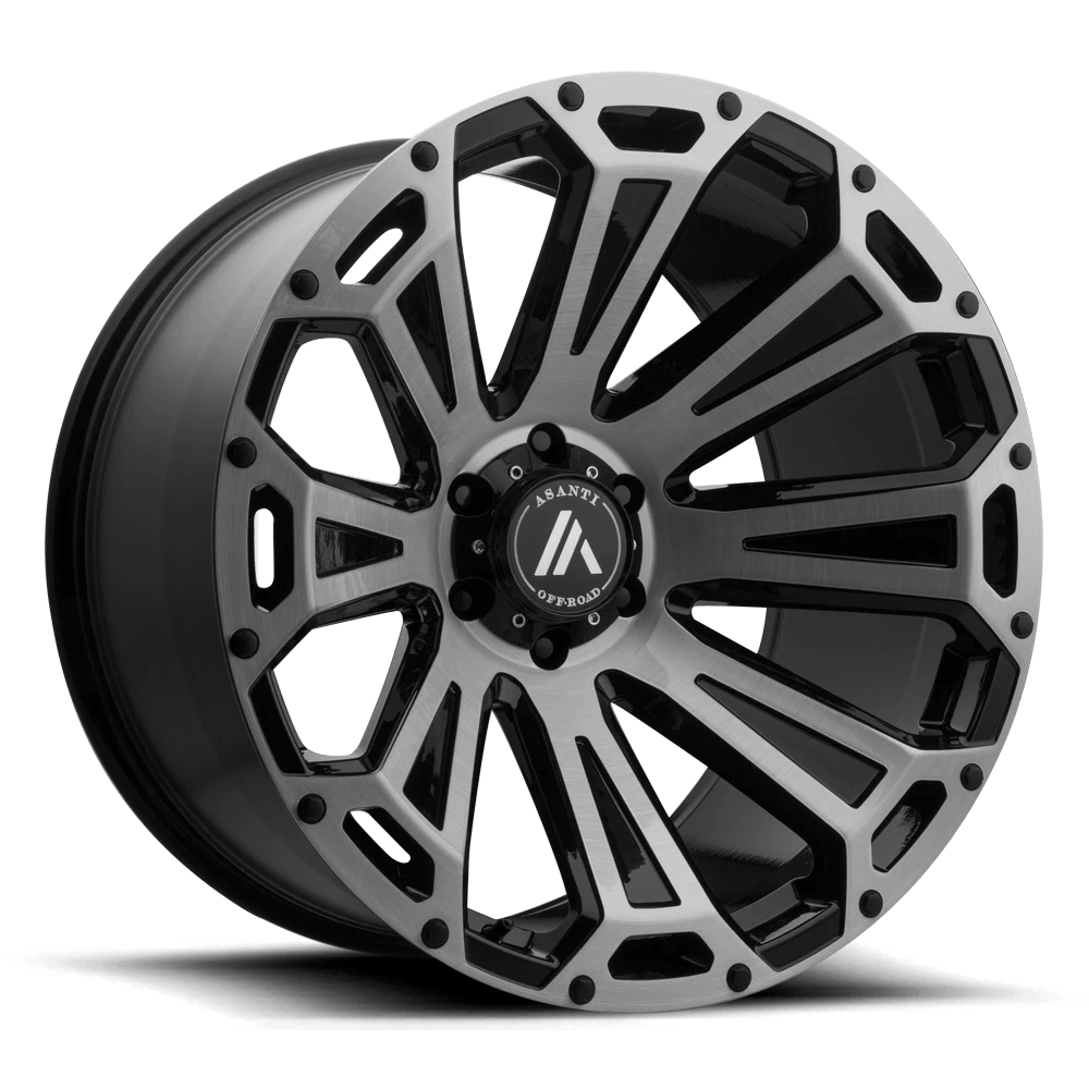 Asanti Off Road AB813 CLEAVER Wheel | Black-Brushed