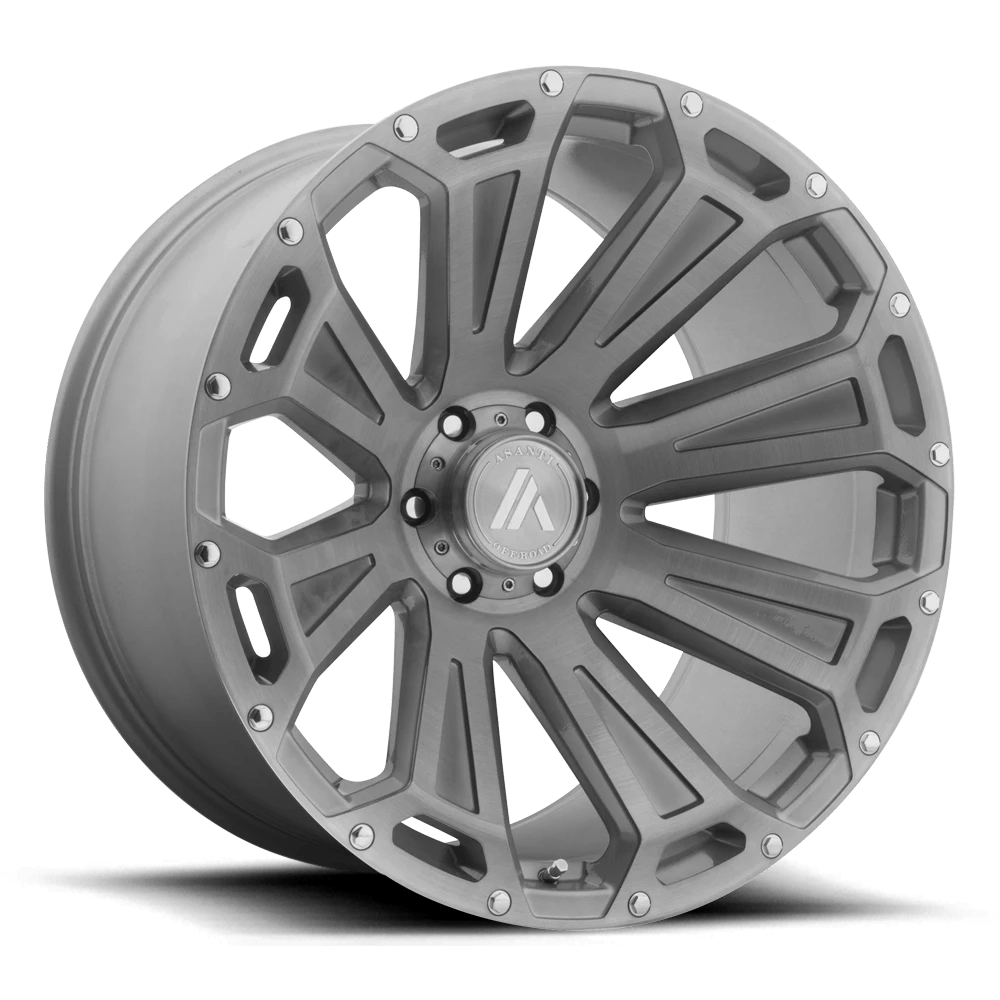 Asanti Off Road AB813 CLEAVER Wheel | Titanium-Brushed