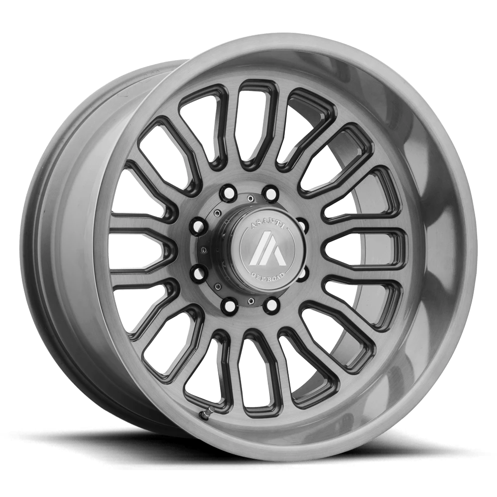 Asanti Off Road AB815 WORKHORSE Wheel | Titanium-Brushed