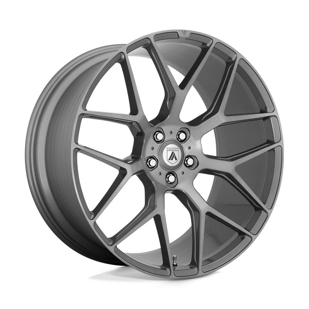 Asanti Black ABL-27 DYNASTY Wheel | Titanium Brushed