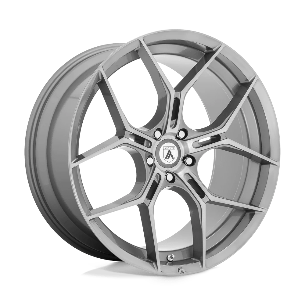 Asanti Black ABL-37 MONARCH Wheel | Titanium Brushed