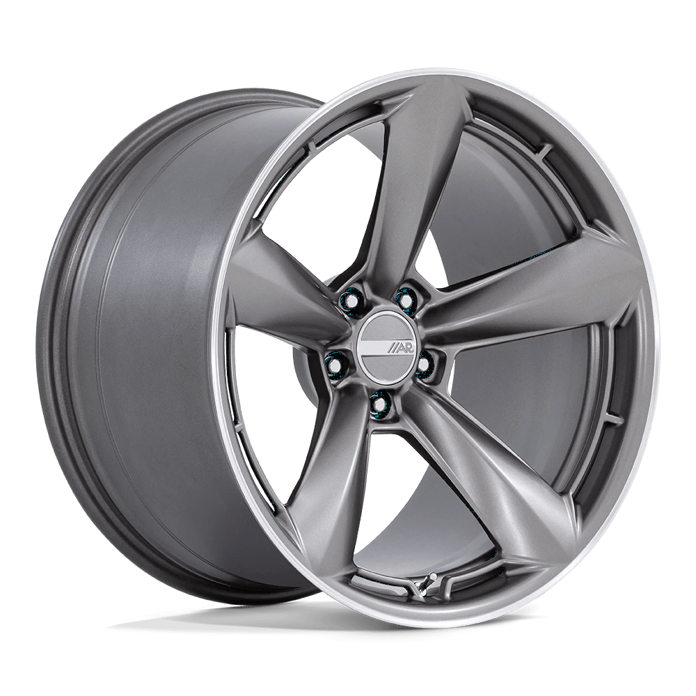 American Racing TTF Wheel | Matte Anthracite W/ Machined Lip