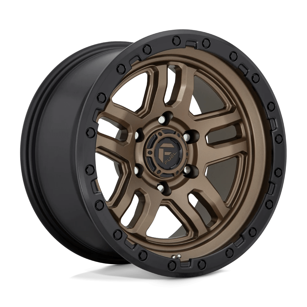 Fuel 1PC D702 AMMO Wheel | Matte Bronze Black Bead Ring