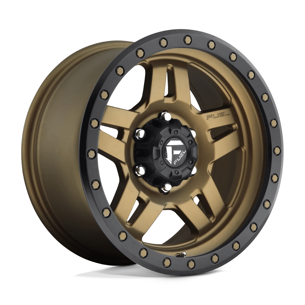 Fuel 1PC D583 ANZA Wheel | Matte Bronze Black Bead Ring