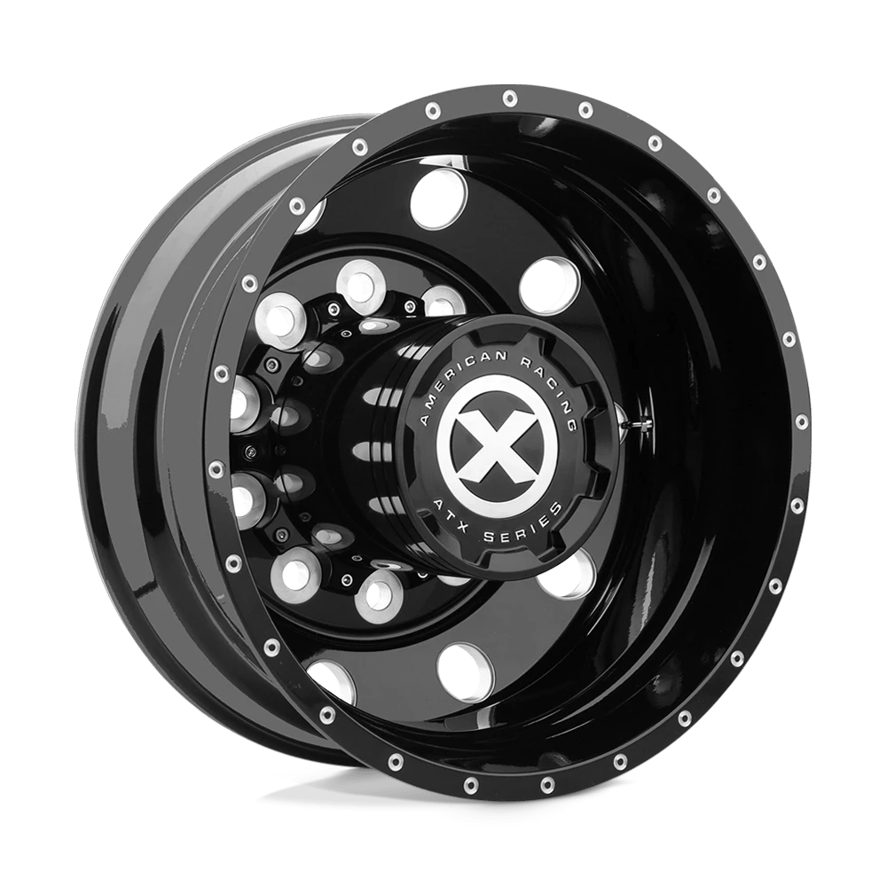 ATX AO400 BAJA Wheel | Gloss Black Milled - Rear