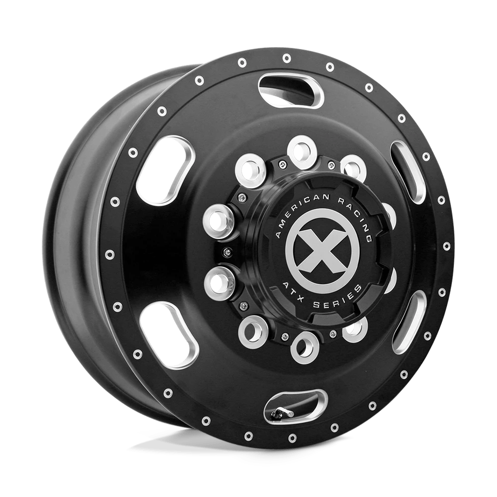 ATX AO402 INDY Wheel | Satin Black Milled - Front