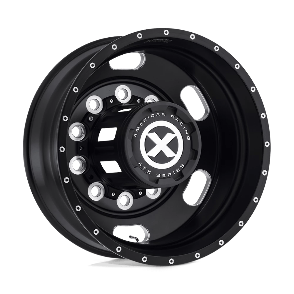 ATX AO402 INDY Wheel | Satin Black Milled - Rear