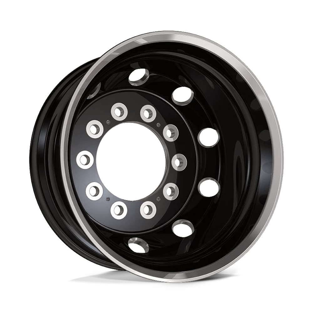 ATX AO404 JOURNEY Wheel | Satin Black W/ Polished Lip - Rear Outer