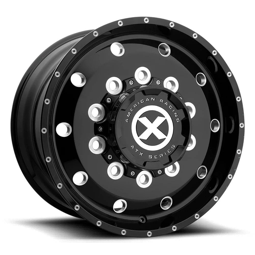 ATX AO405 TREX Wheel | Gloss Black Milled - 12.25 Front