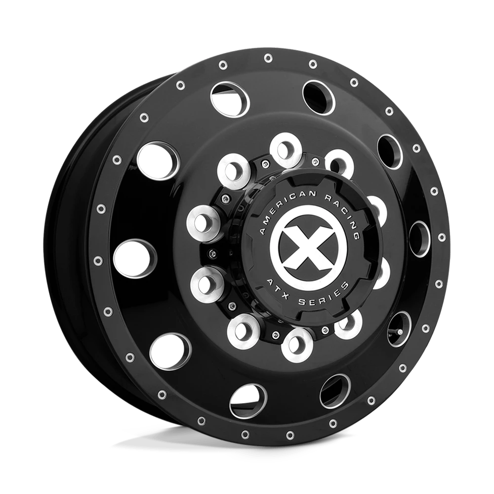 ATX AO405 TREX Wheel | Gloss Black Milled - Front