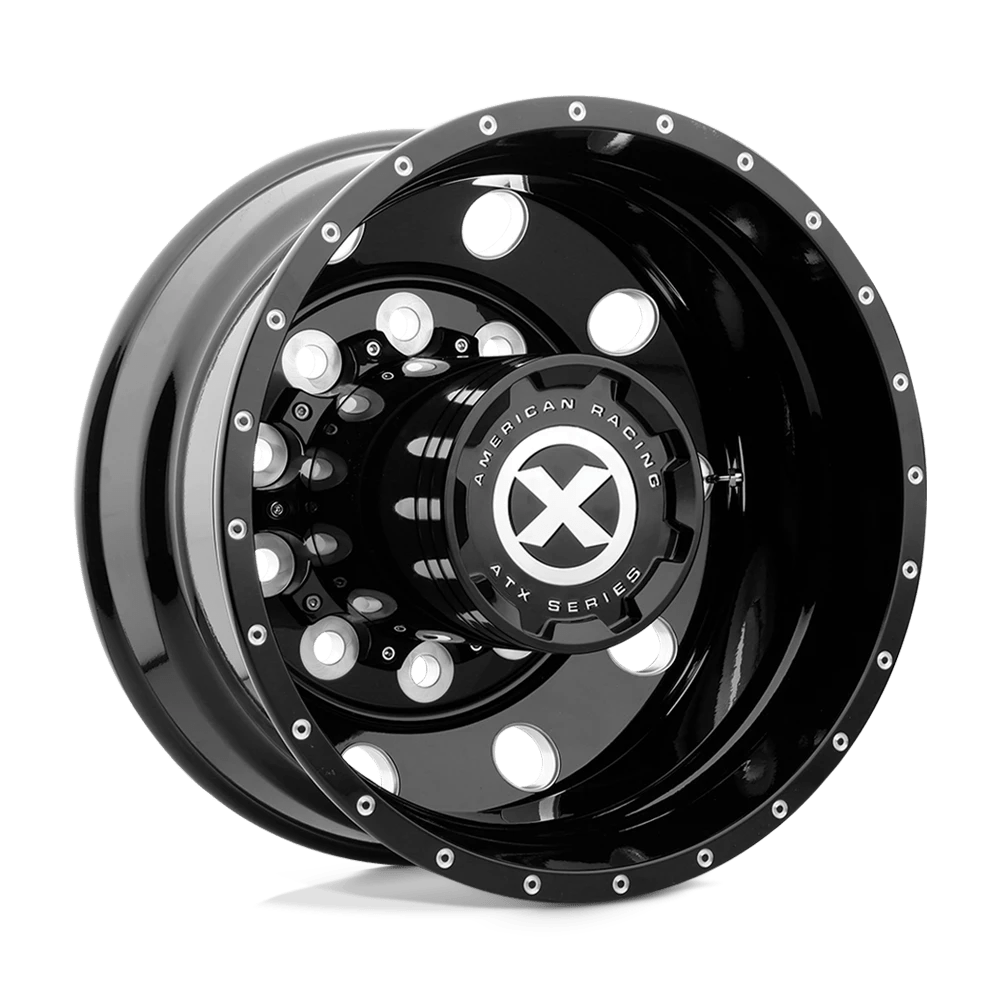 ATX AO405 TREX Wheel | Gloss Black Milled - Rear
