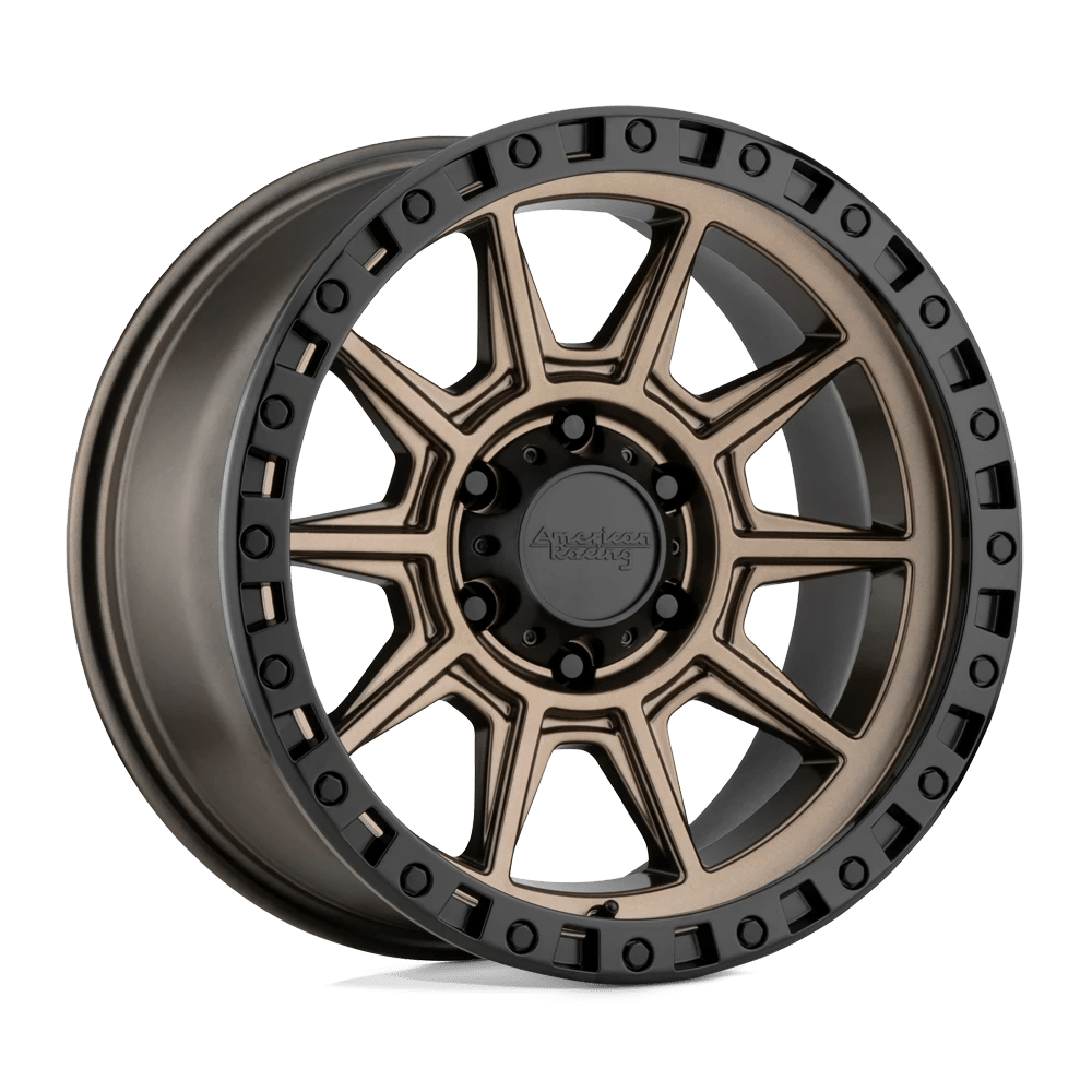 American Racing AR202 Wheel | Matte Bronze W/ Black Lip
