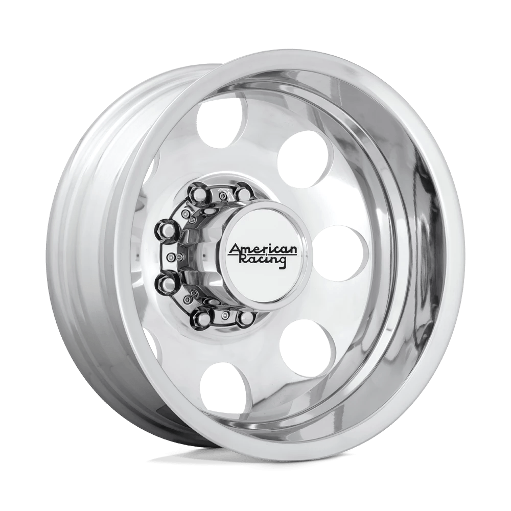 American Racing AR204 BAJA DUALLY Wheel | Polished - Rear