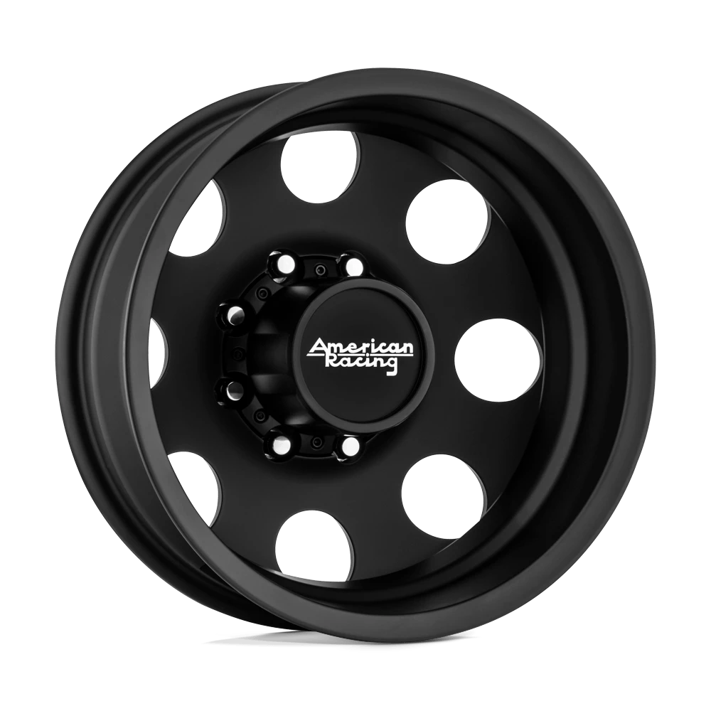 American Racing AR204 BAJA DUALLY Wheel | Satin Black - Rear