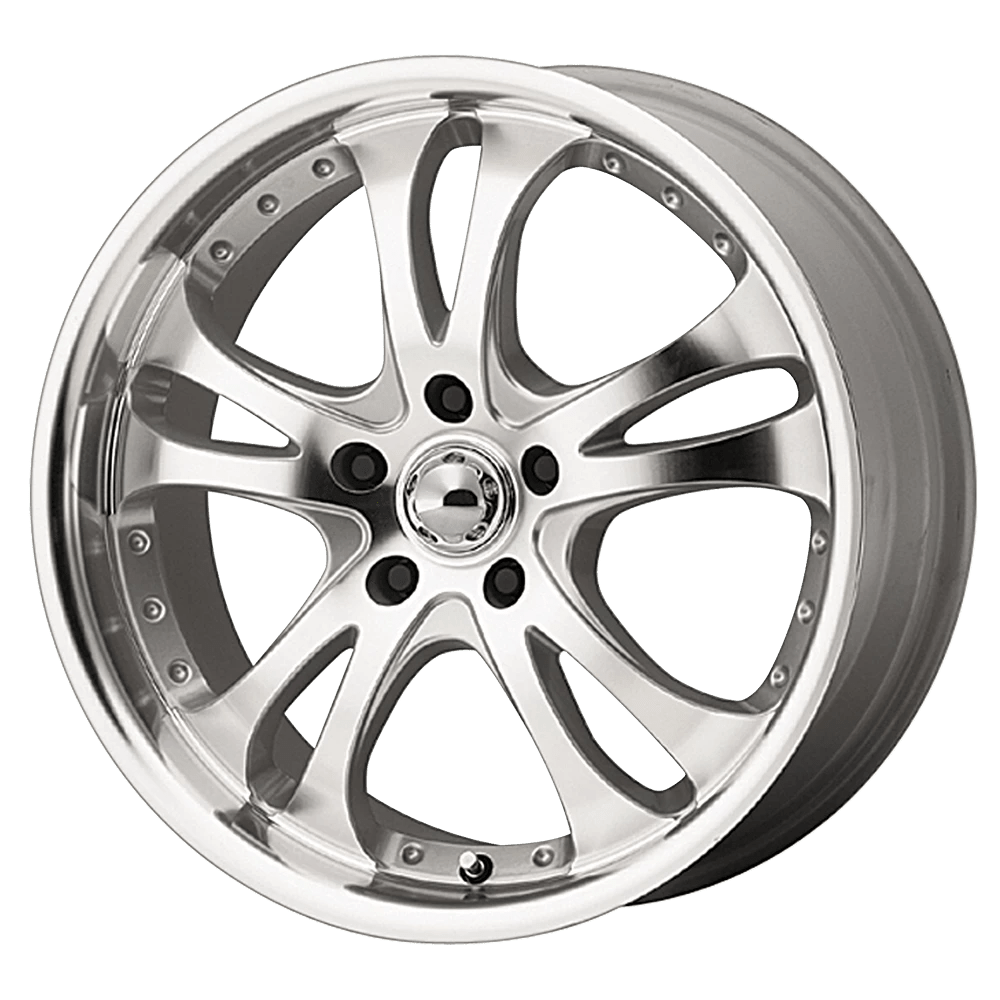 American Racing AR383 CASINO Wheel | Silver W/ Machined Face And Lip