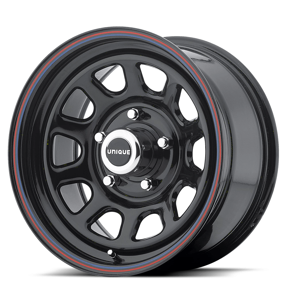 American Racing AR767 Wheel | Gloss Black W/ Stripes