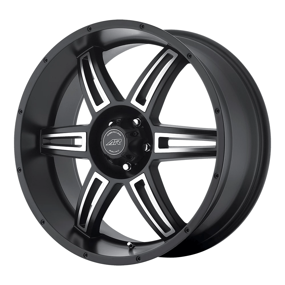 American Racing AR890 Wheel | Satin Black Machined