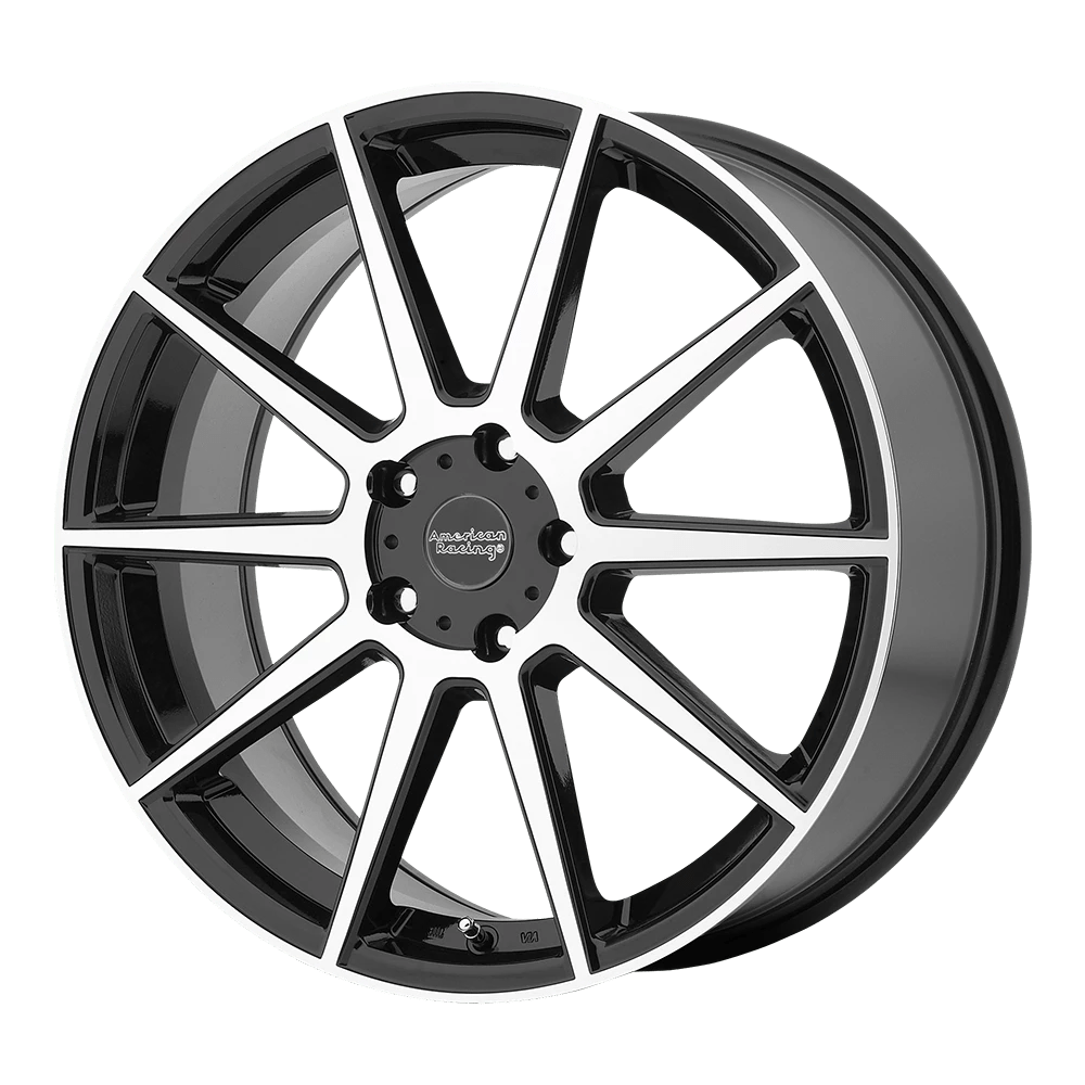 American Racing AR908 Wheel | Gloss Black W/ Machined Face