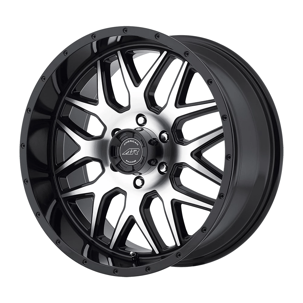 American Racing AR910 Wheel | Gloss Black Machined