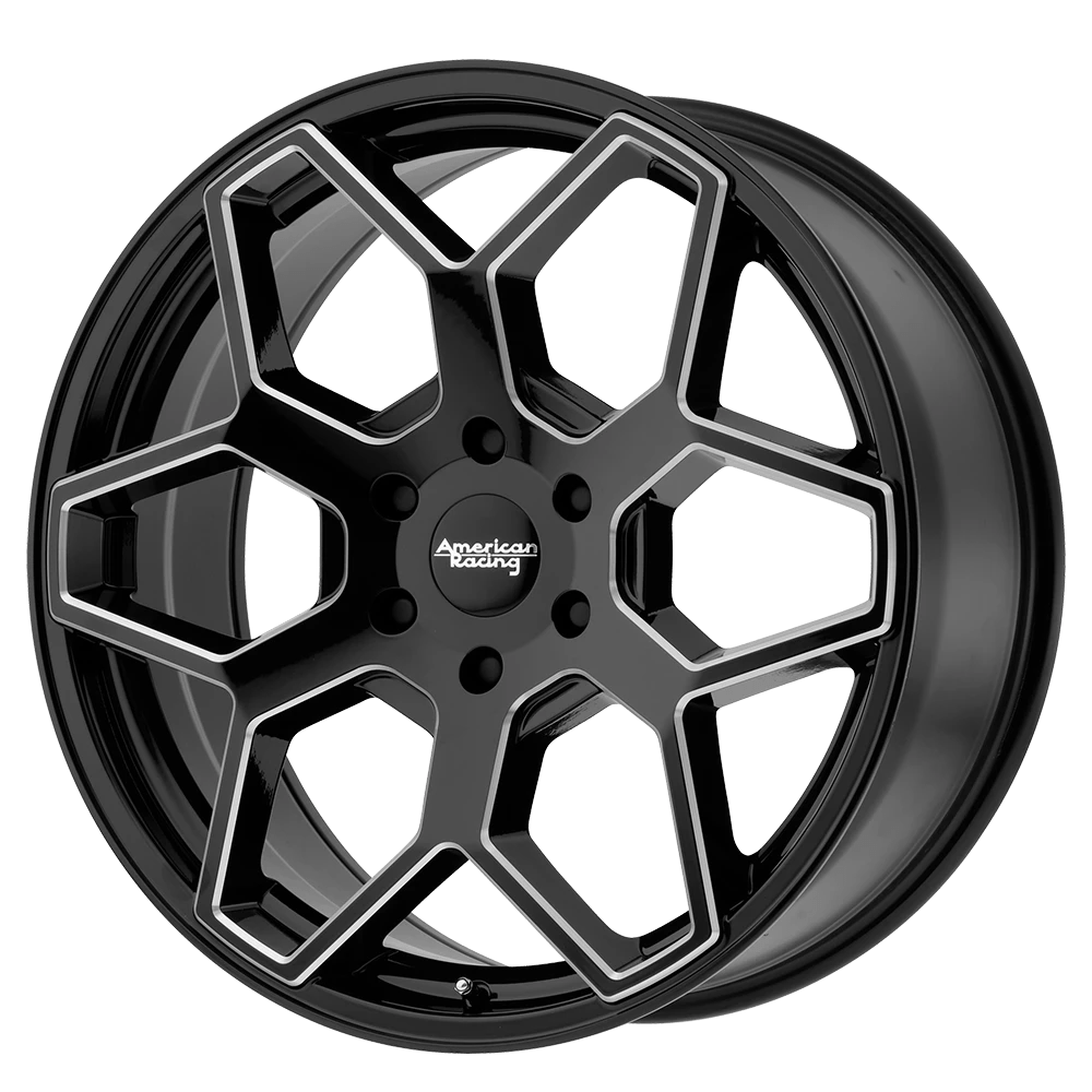American Racing AR916 Wheel | Gloss Black Milled
