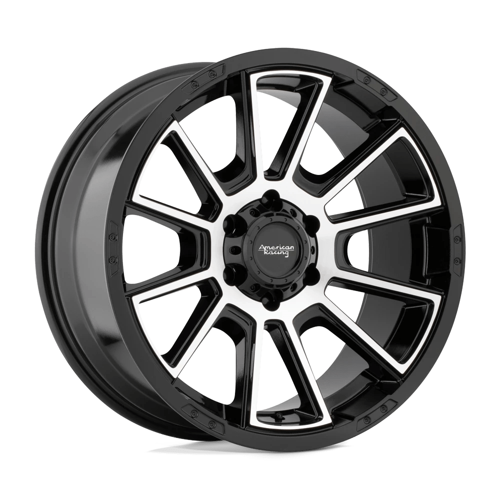 American Racing AR933 INTAKE Wheel | Gloss Black Machined