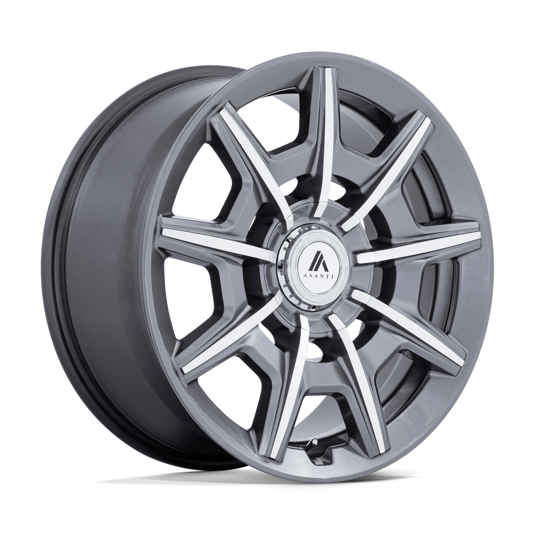 Asanti Black ABL-41 ESQUIRE Wheel | Gloss Anthracite Bright Mach
