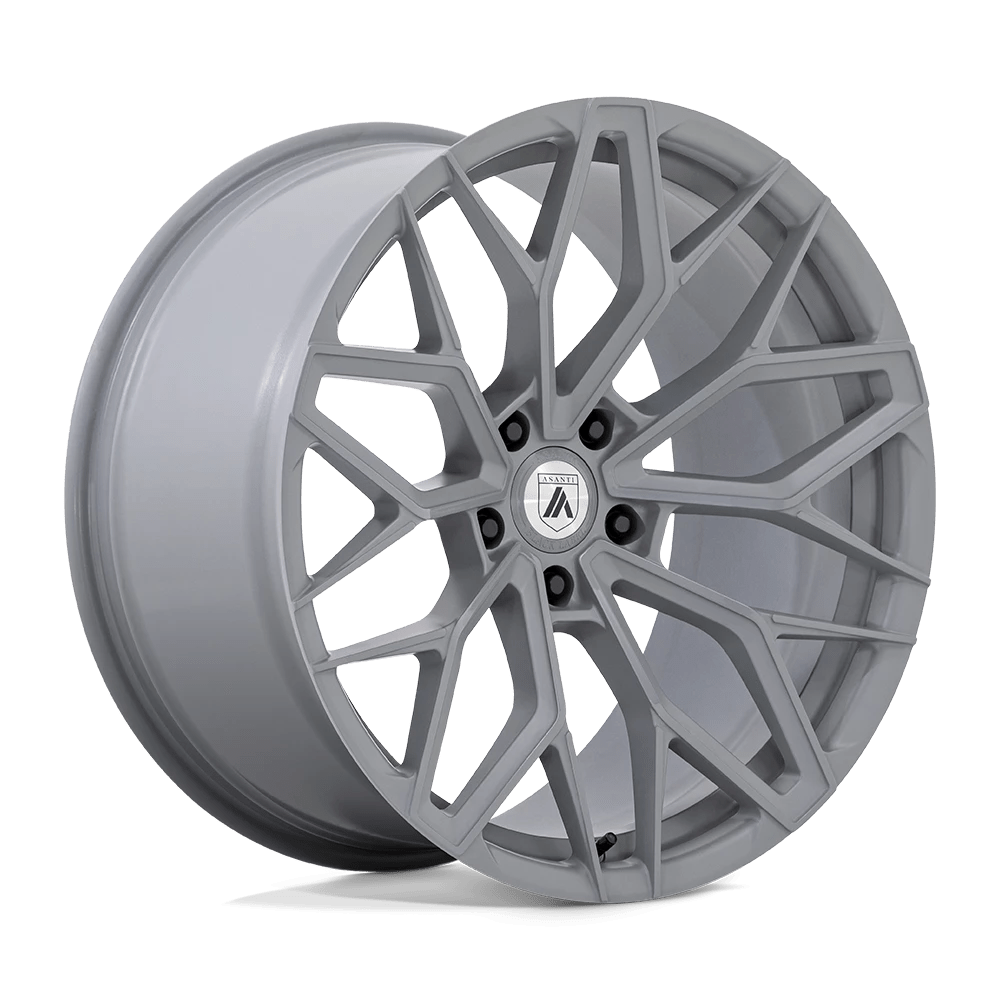 Asanti Black ABL-39 MOGUL 5 Wheel | Two Toned Battleship Gray