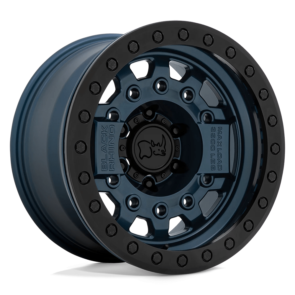 Black Rhino AVENGER BEADLOCK Wheel | Navy Blue W/ Black Hardware