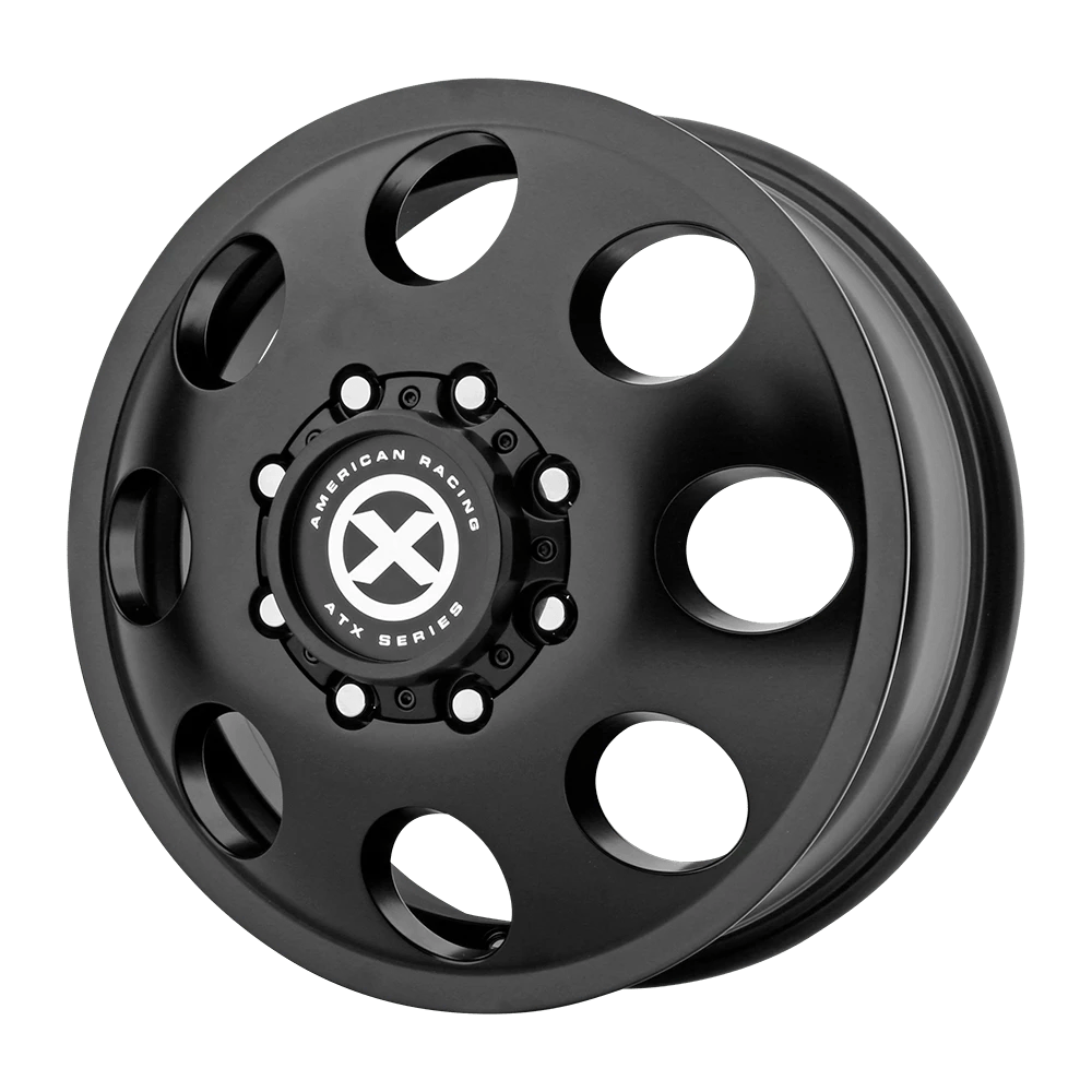ATX Series AX204 BAJA DUALLY Wheel | Satin Black - Front