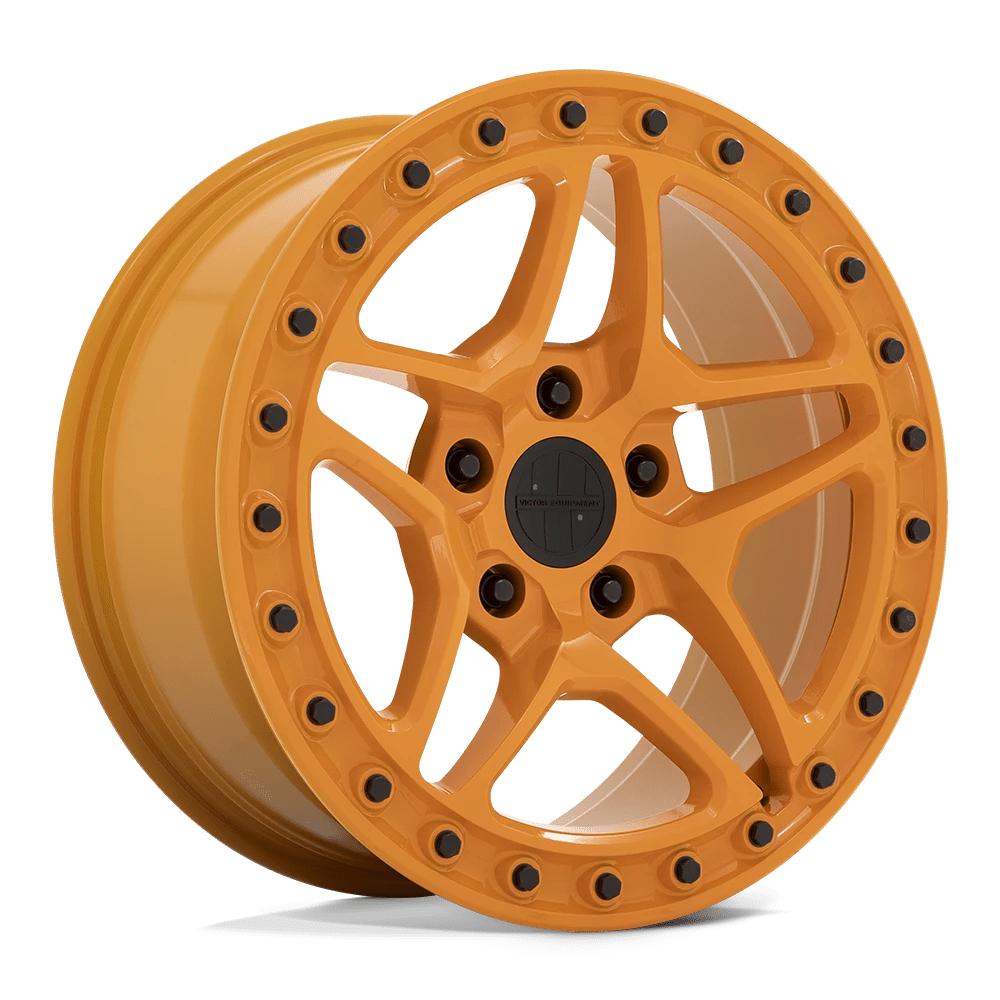 Victor Equipment BERG Wheel | Gloss Orange W/ Black Bolts