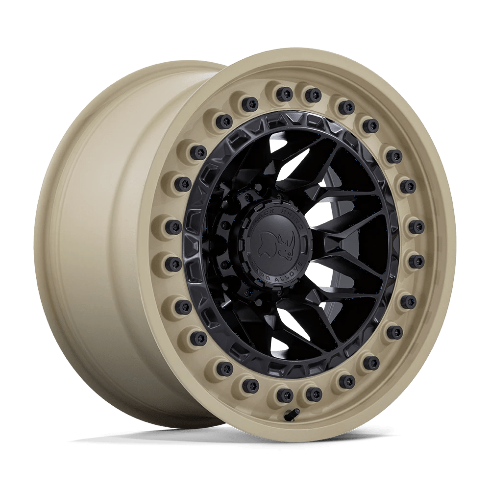 Black Rhino ALPHA Wheel | Matte Black W/ Sand Lip