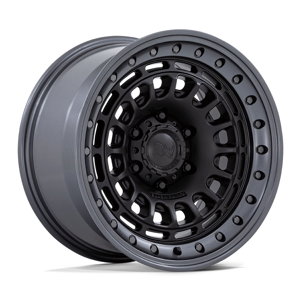 Black Rhino BR014 SAHARA Wheel | Matte Black W/ Gunmetal Lip