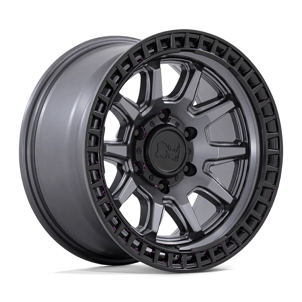 Black Rhino CALICO Wheel | Matte Gunmetal W/ Matte Black Lip