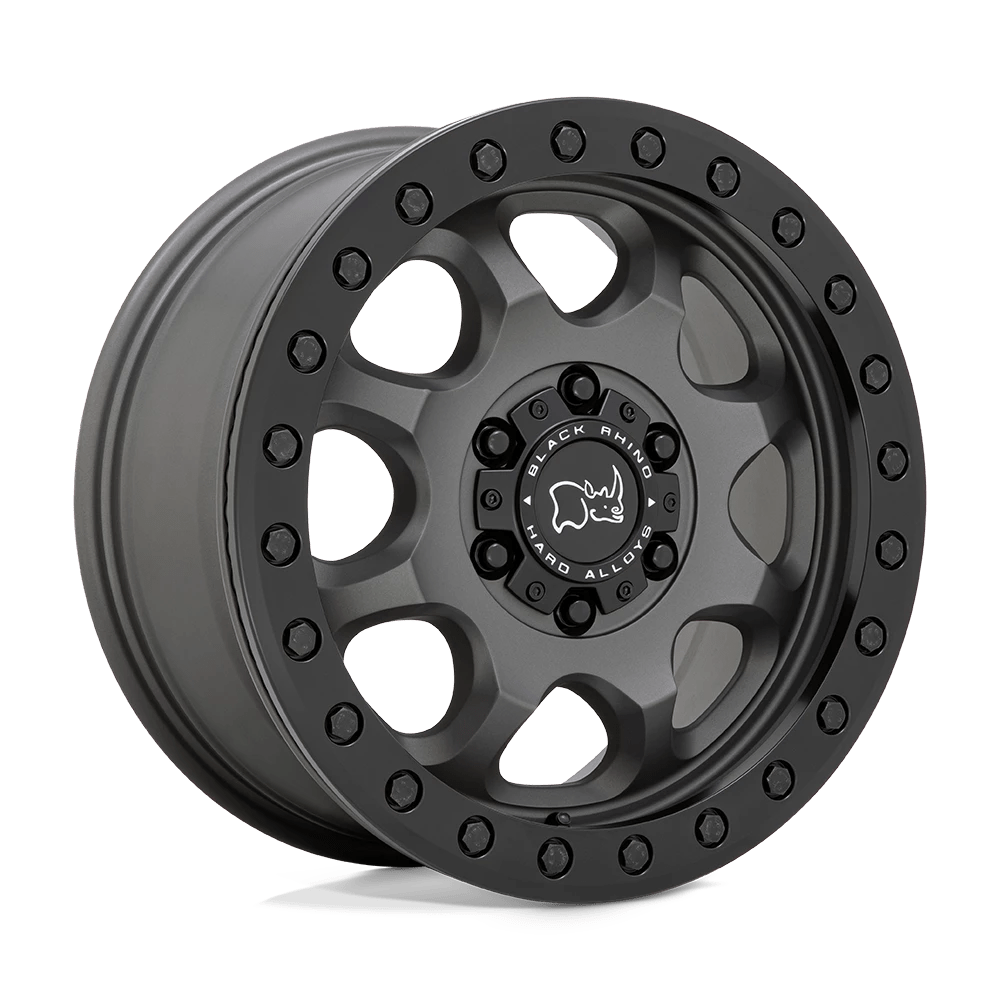 Black Rhino VENTURE BEADLOCK Wheel | Matte Gunmetal W/ Black Hardware