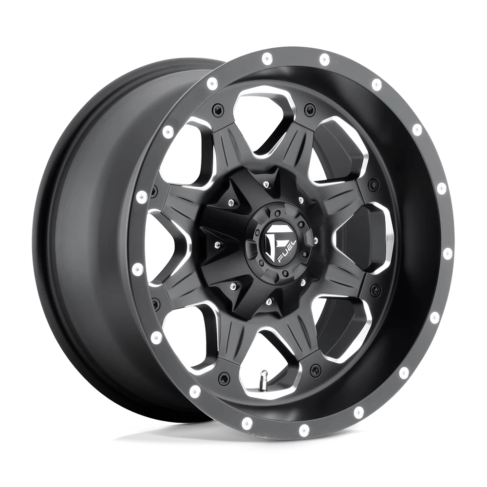 Fuel 1PC D534 BOOST Wheel | Matte Black Milled