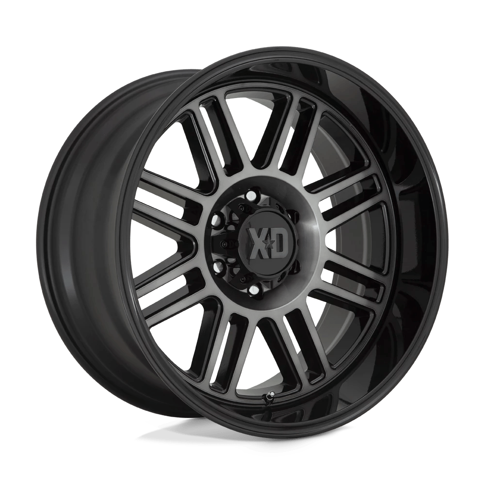 XD XD850 CAGE Wheel | Gloss Black W/ Gray Tint