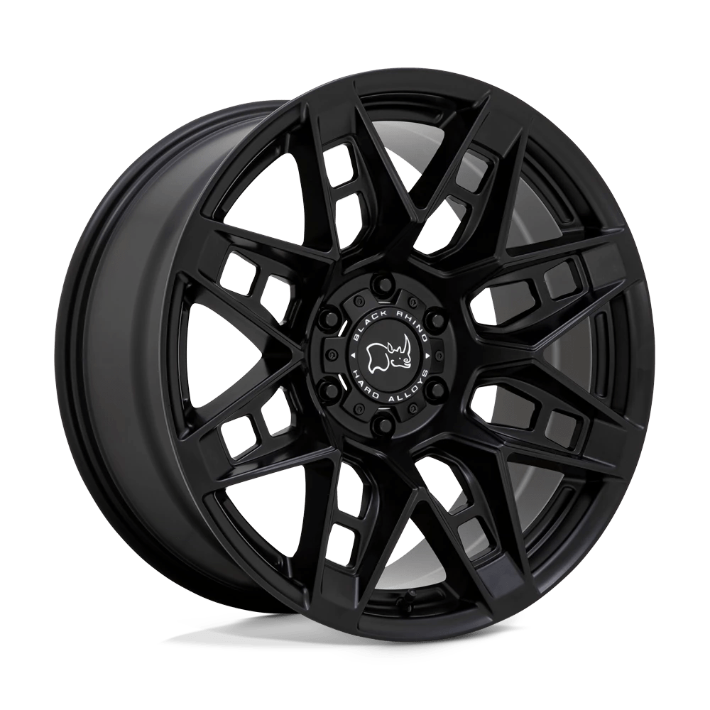Black Rhino CAPROCK Wheel | Matte Black