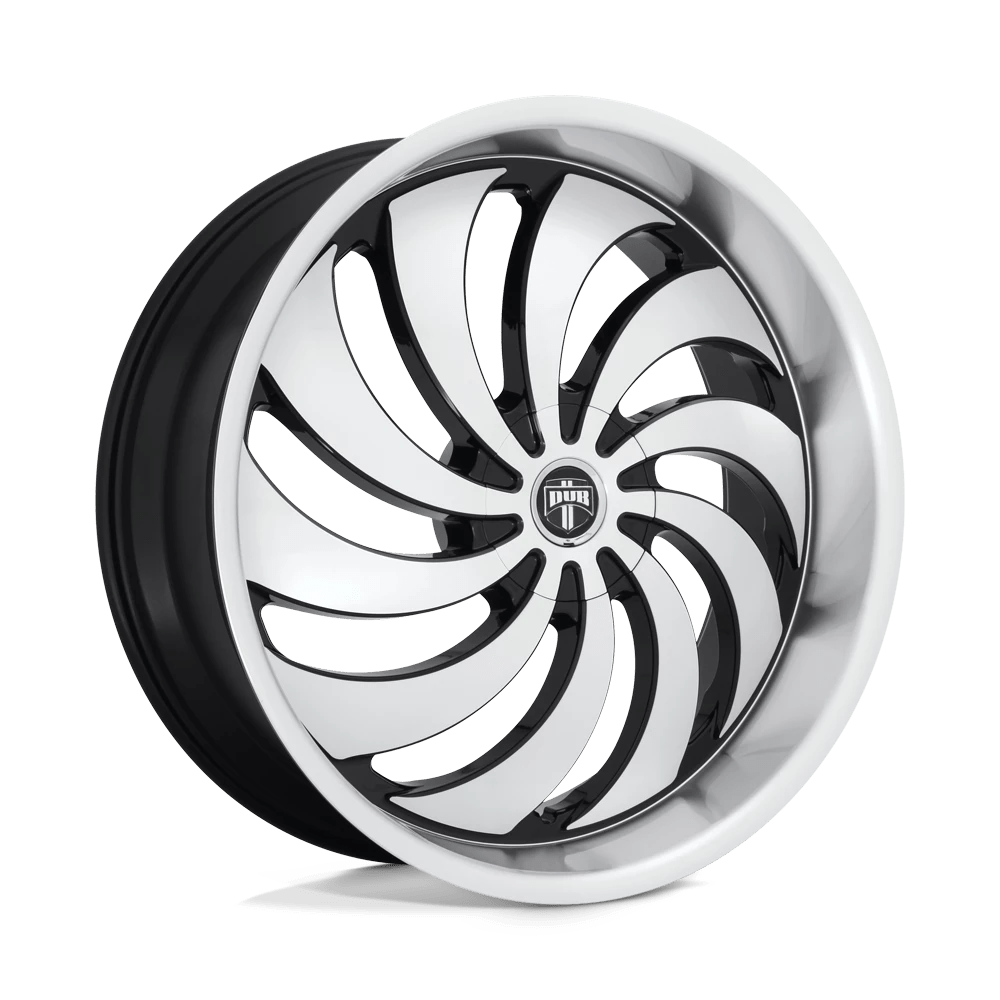 DUB 1PC S243 COJONES Wheel | Gloss Black Machined