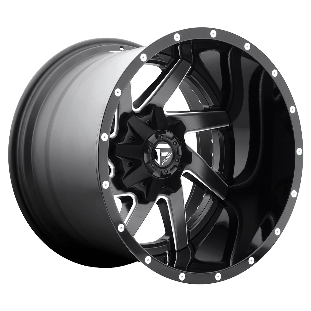 Fuel 2PC D265 RENEGADE Wheel | Matte Black Milled