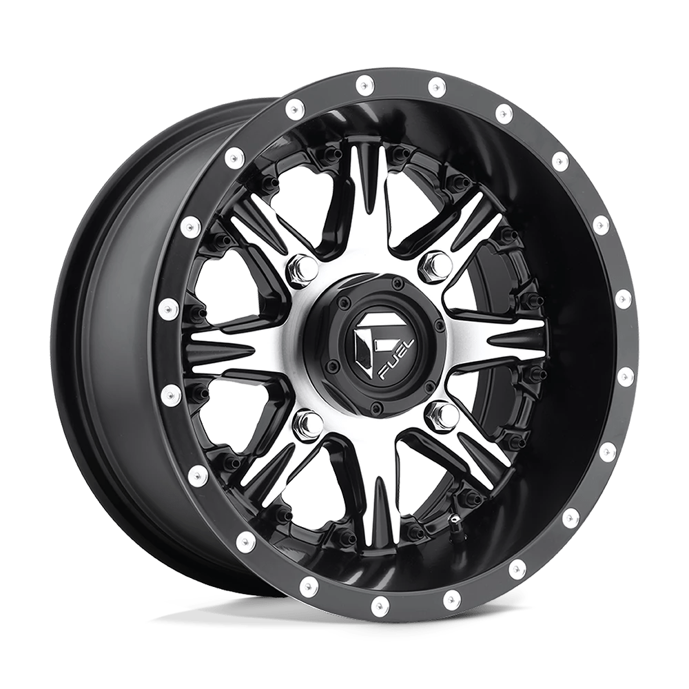 Fuel UTV D541 NUTZ UTV Wheel | Matte Black Machined