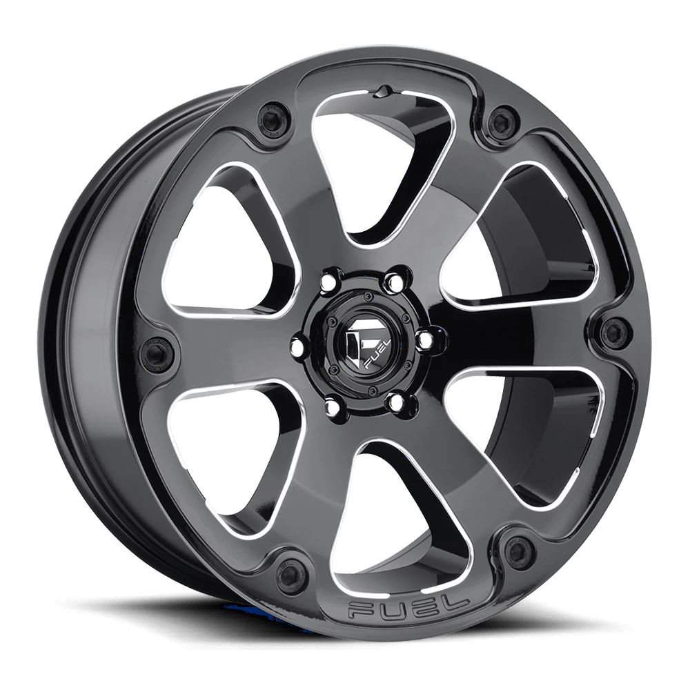 Fuel 1PC D562 BEAST Wheel | Gloss Black Milled