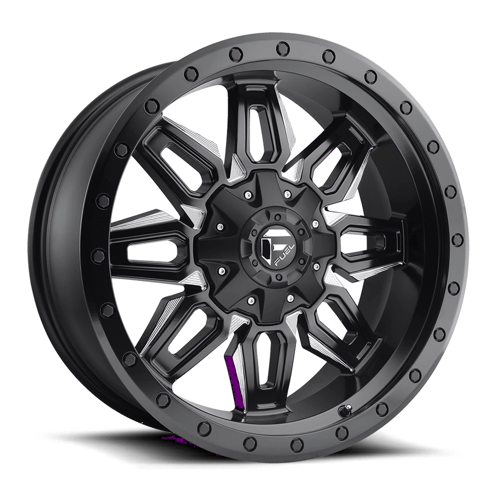 Fuel 1PC D591 NEUTRON Wheel | Matte Black Milled
