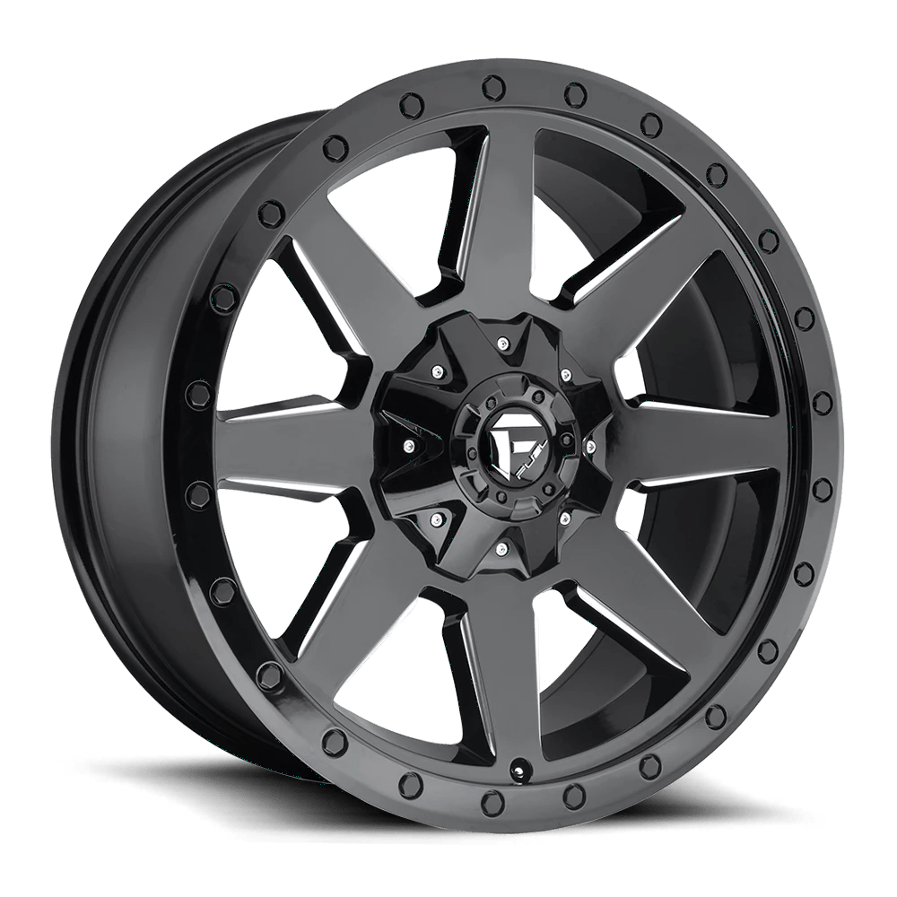Fuel 1PC D597 WILDCAT Wheel | Gloss Black Milled