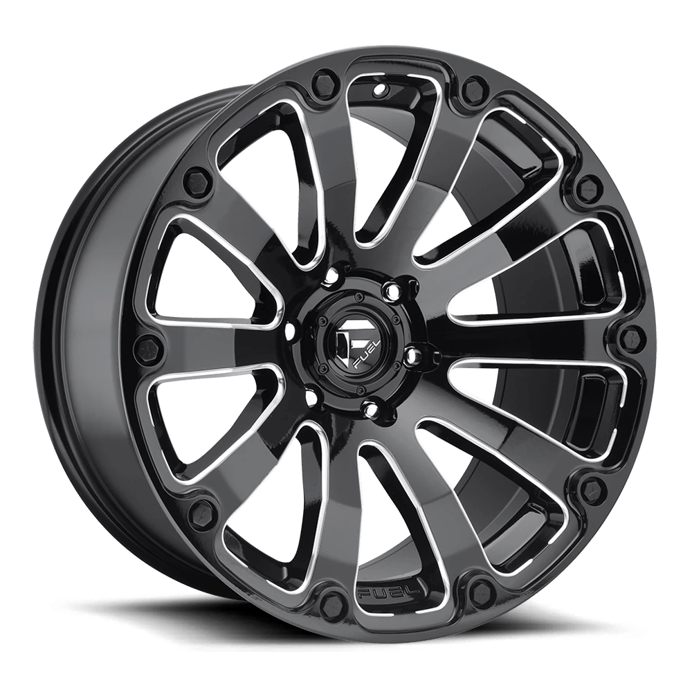 Fuel 1PC D598 DIESEL Wheel | Gloss Black Milled