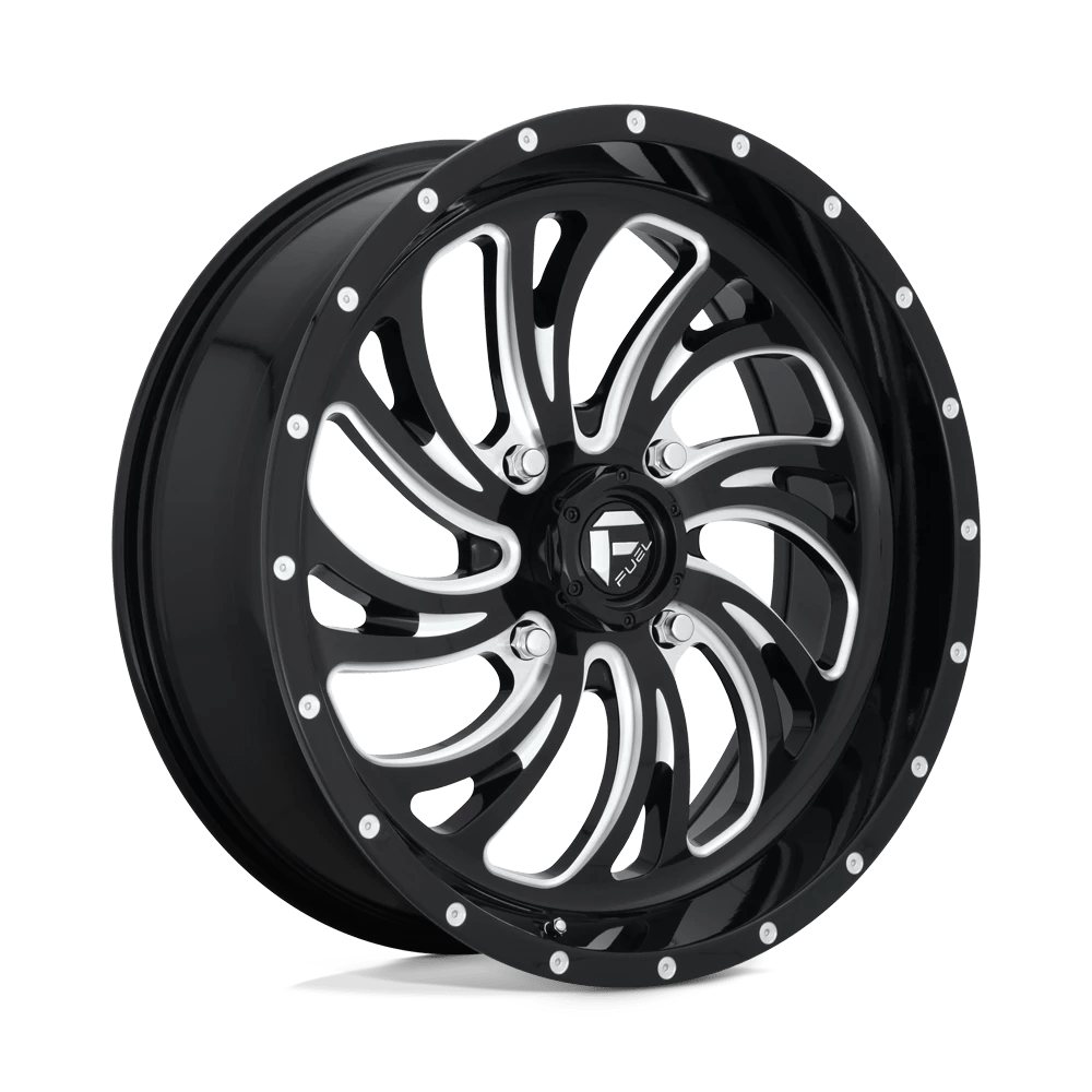 Fuel UTV D641 KOMPRESSOR Wheel | Gloss Black Milled