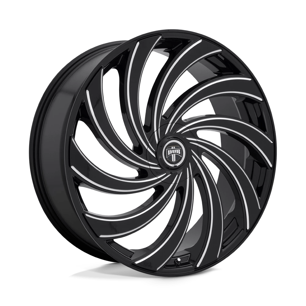 DUB 1PC S239 DELISH Wheel | Gloss Black Milled