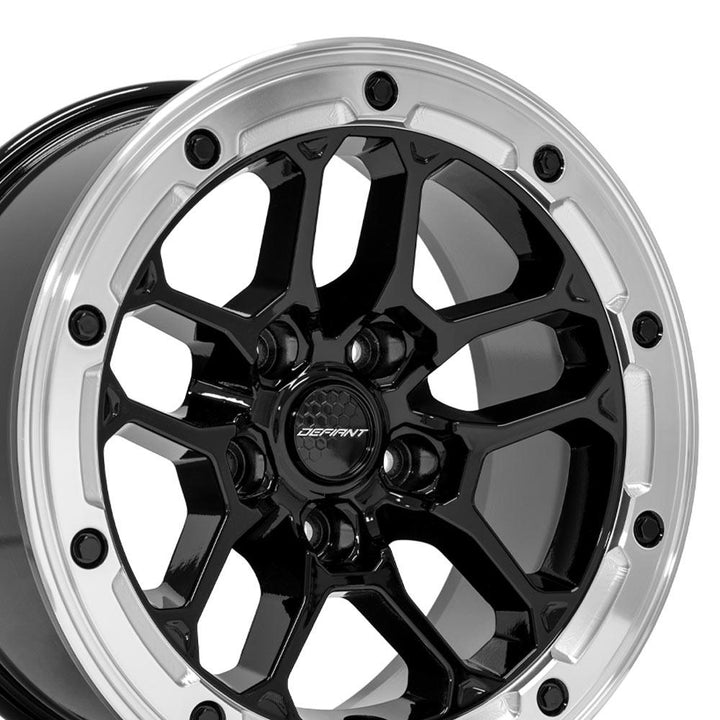 DEFIANT DF01 Wheel | Gloss Black